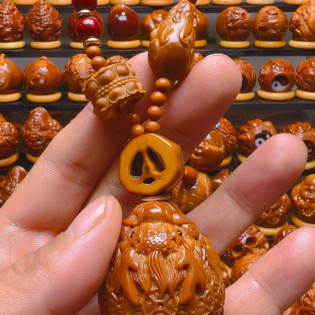 王***永橄榄核手串/手链龙龟高配一套