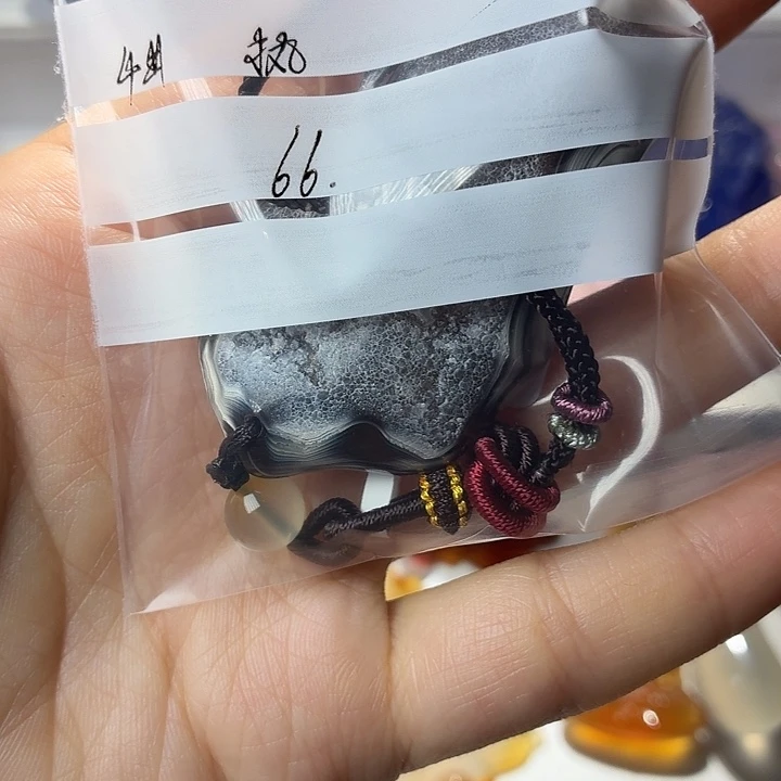 玛瑙/玉髓颈饰合金执*4