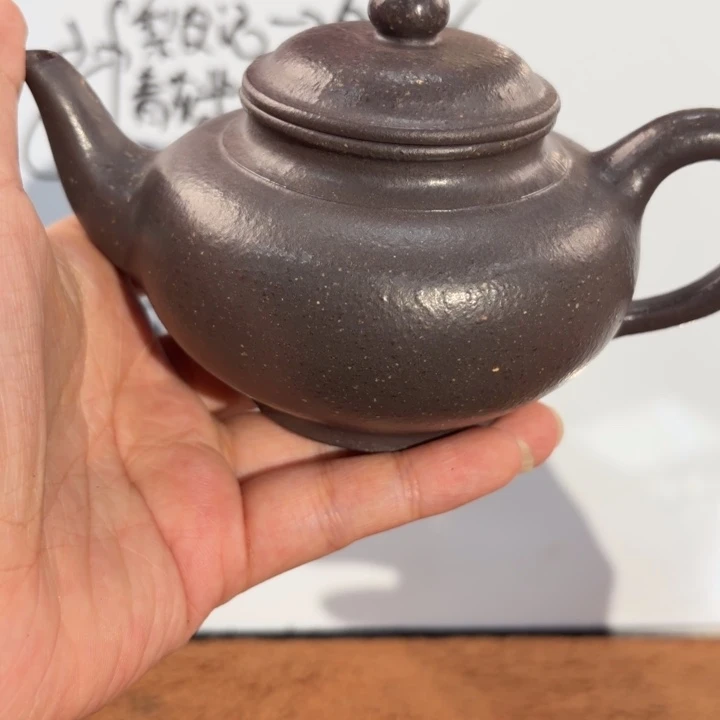 紫砂茶壶宜兴原矿天青