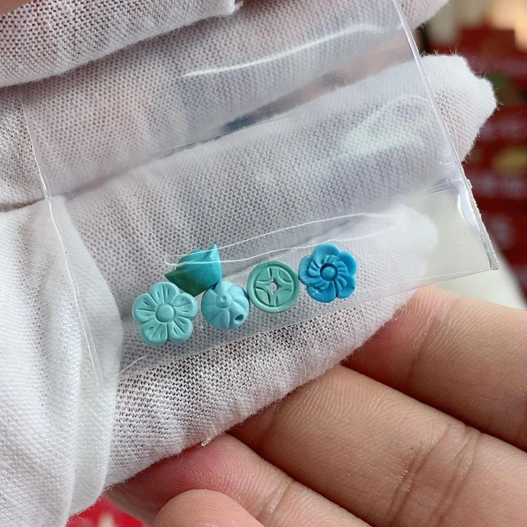 绿松石珠宝奇石未镶嵌