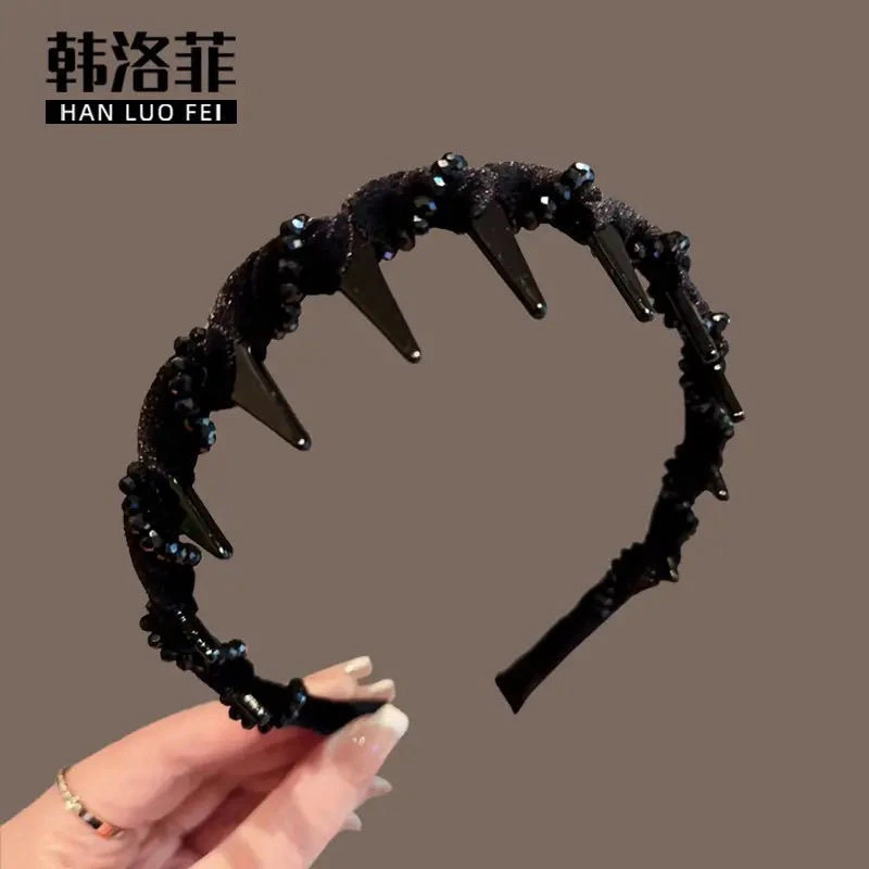 路易斯巴黎王妃发箍女2025新款带齿碎发洗脸头箍高颅顶高级感发卡
