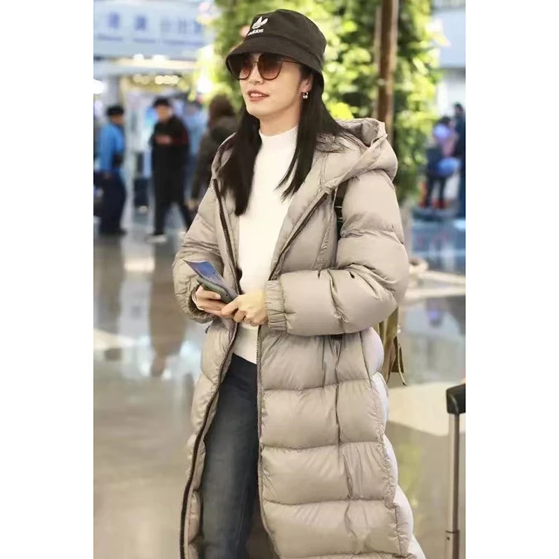 MAX*mara7200！姚某晨同款！加厚90白鹅绒服女YRF03
