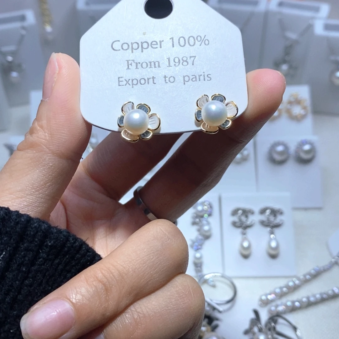 耳饰淡水珍珠未镶嵌