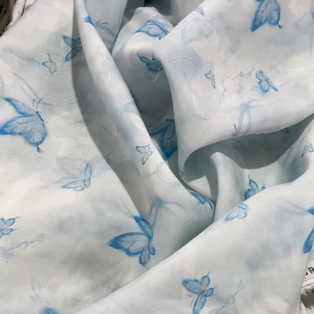 是**呀一米价麻料1.4米宽果子布艺地卷