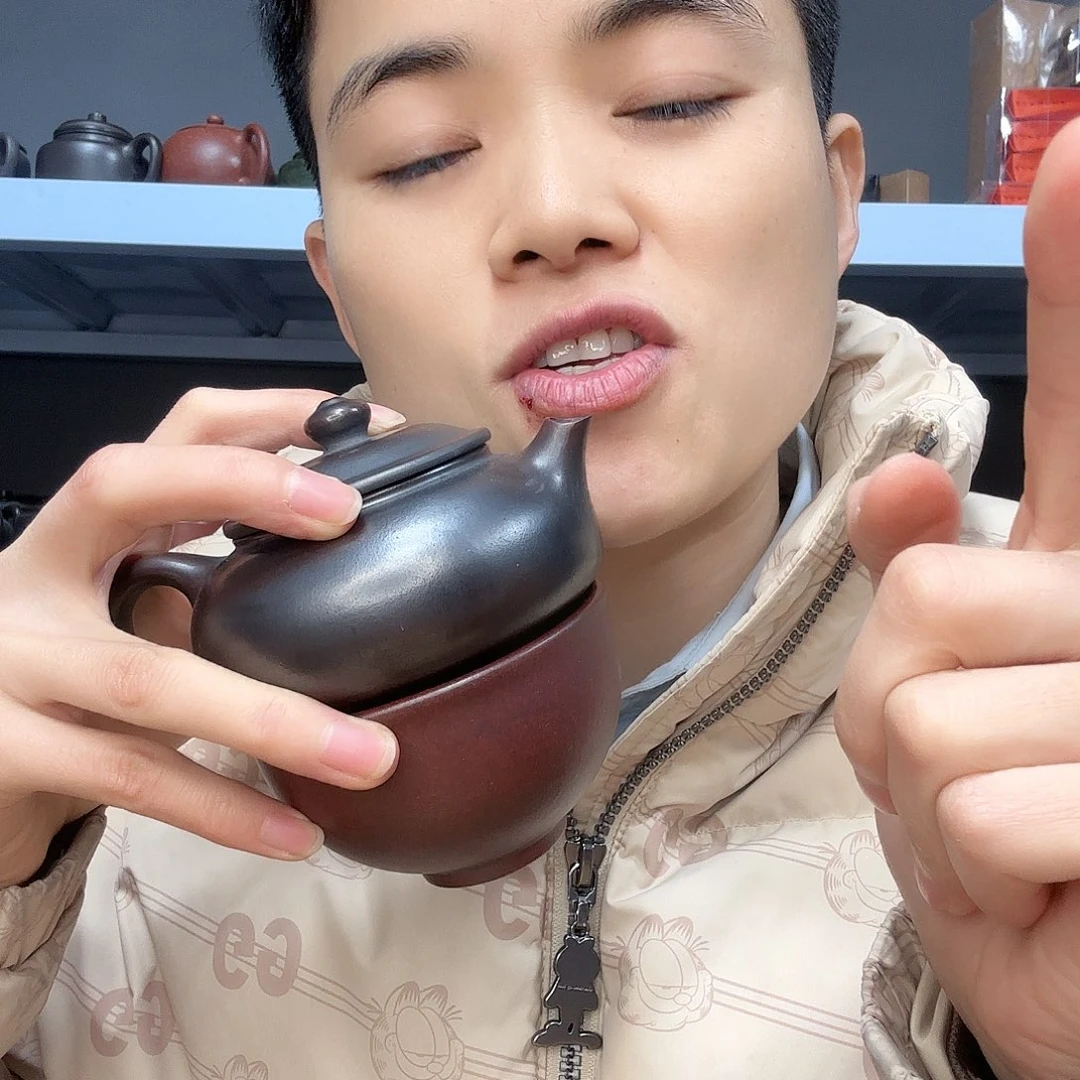 紫砂茶壶民间手艺人全手工制作