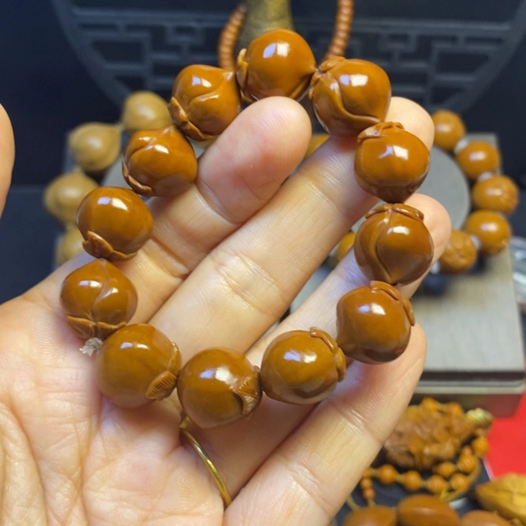 欣***手串/手链橄榄核桃子桃子桃子桃子桃子桃子桃子桃子