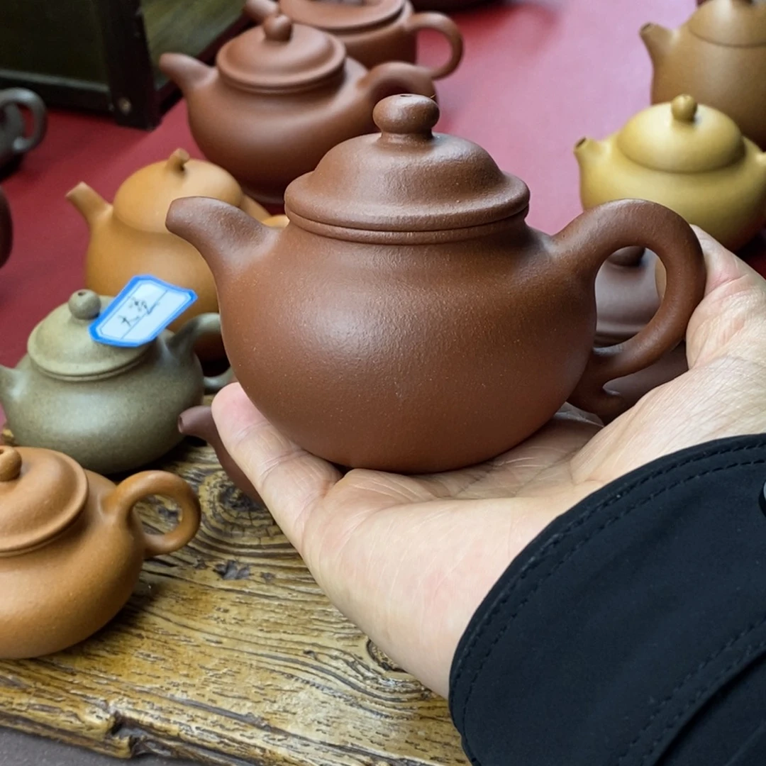 紫砂茶壶紫砂莲子微瑕