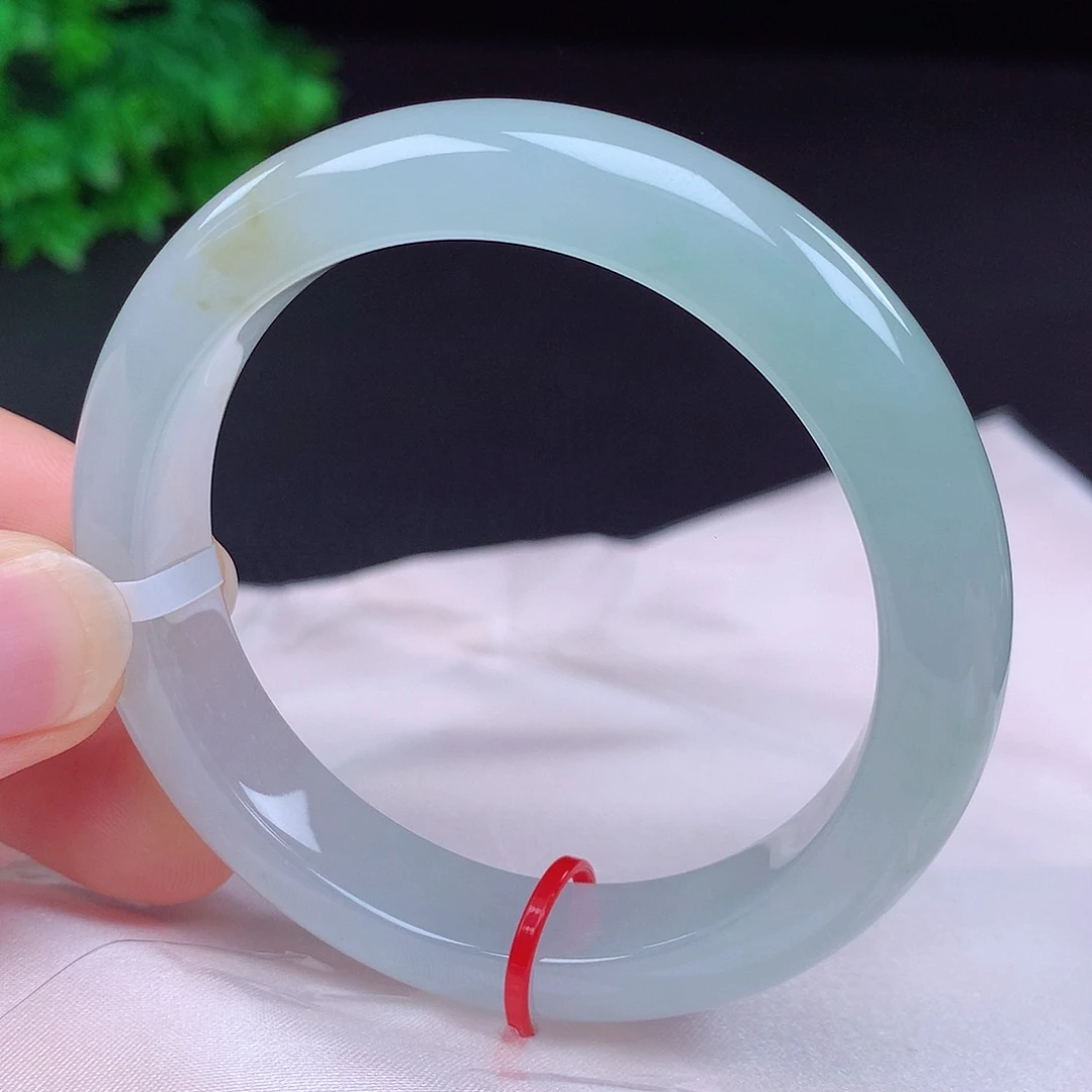 翡翠未镶嵌手镯52圈681501