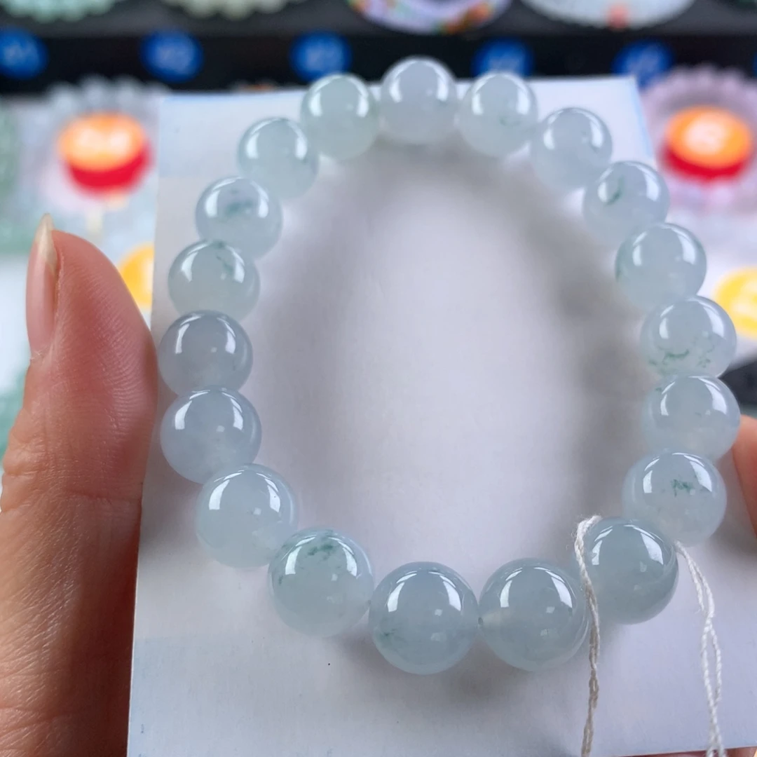 翡翠未镶嵌手链卡10