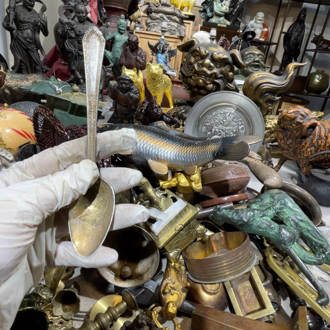 大阪回流铜器摆件19