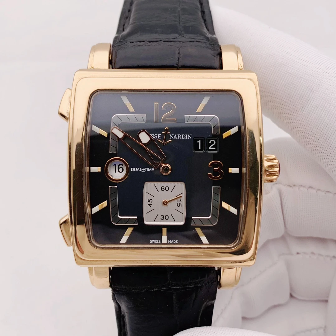 99新  雅典双时区系列｜42表径玫瑰金｜180多克重｜工价25万多