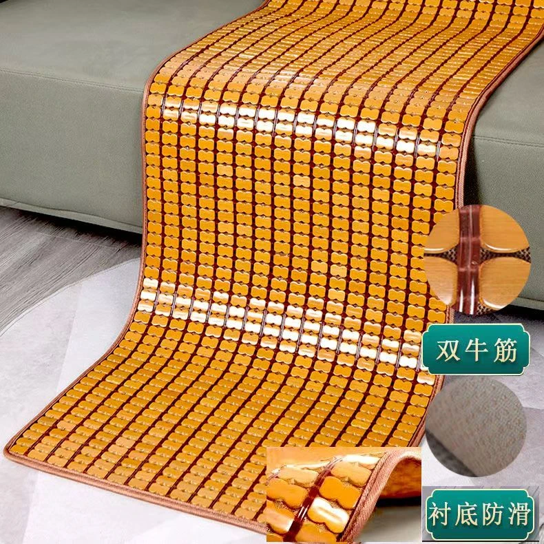 新款麻将凉席沙发垫透气简约防滑欧式席子凉席垫竹垫竹凉垫