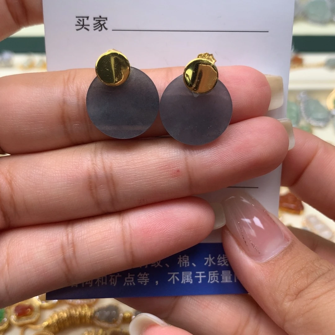 颈饰银S925镶嵌翡翠