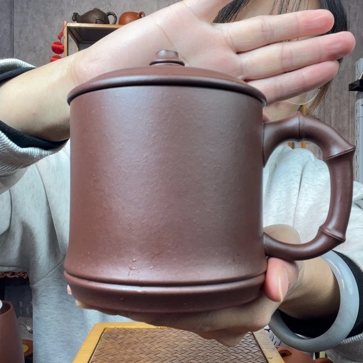 茶杯紫砂原矿紫砂杯