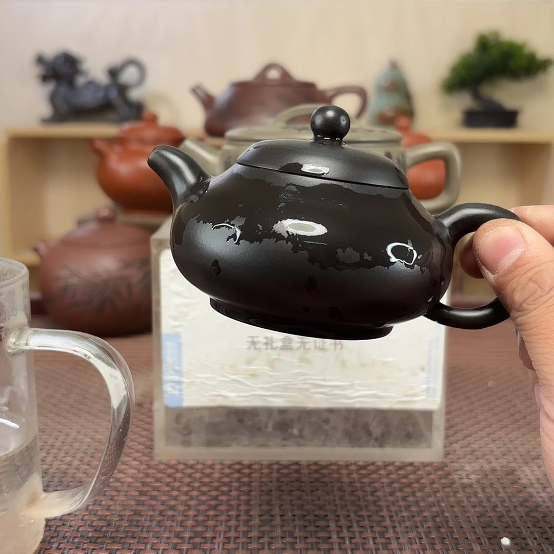 郭***风紫砂茶壶微瑕处理