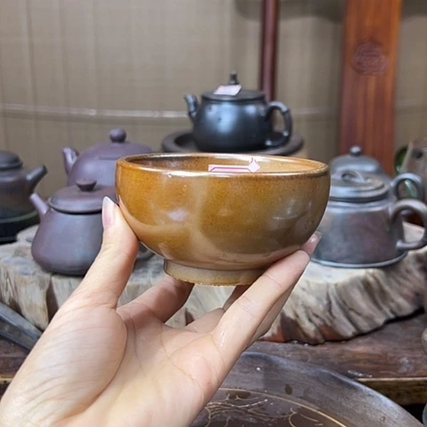 玩***帮戬谷龙窑柴烧壶55