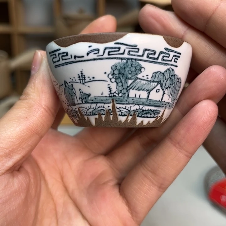 壶老段烧陶瓷茶器