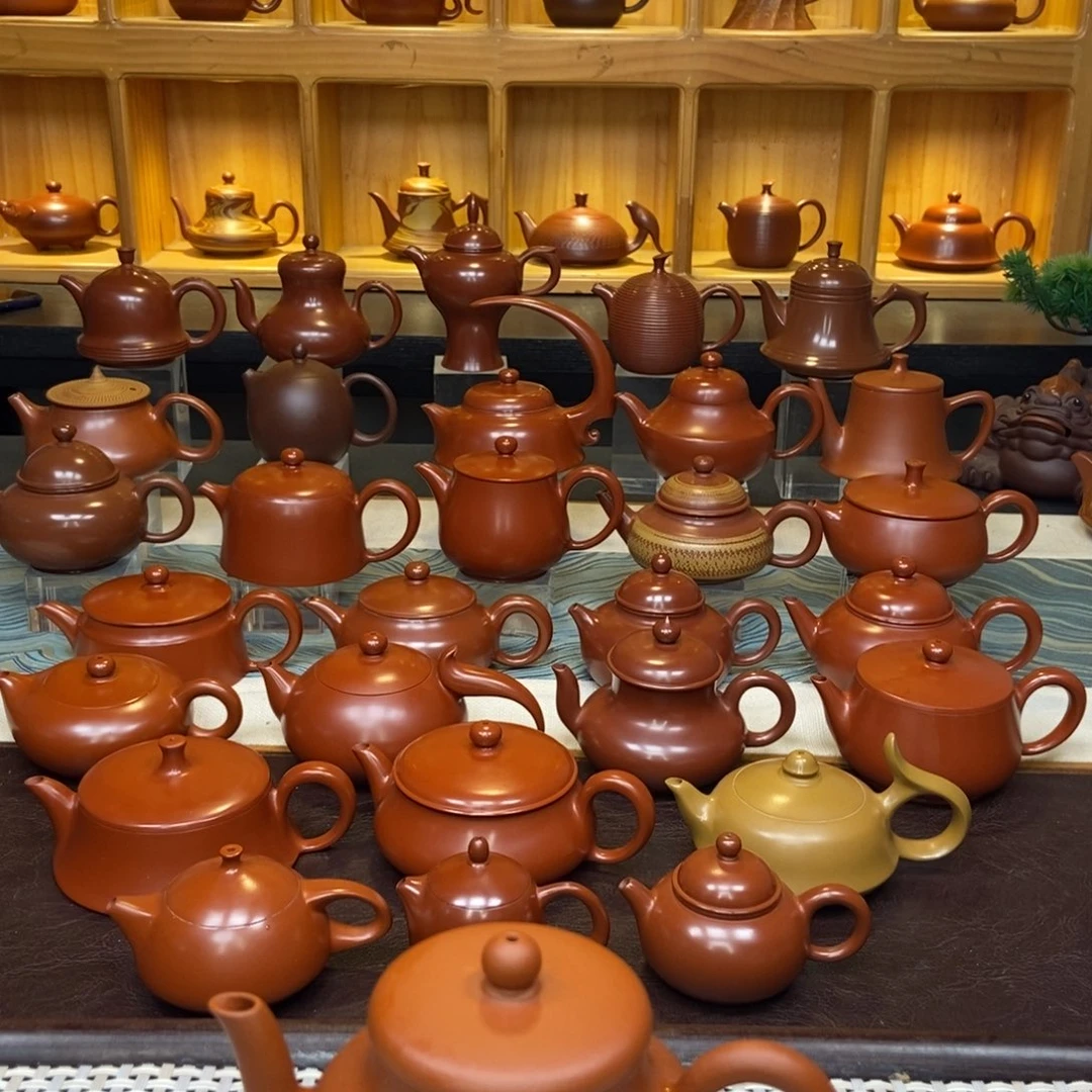 茶壶紫砂贰**伍潮州手拉壶手拉壶