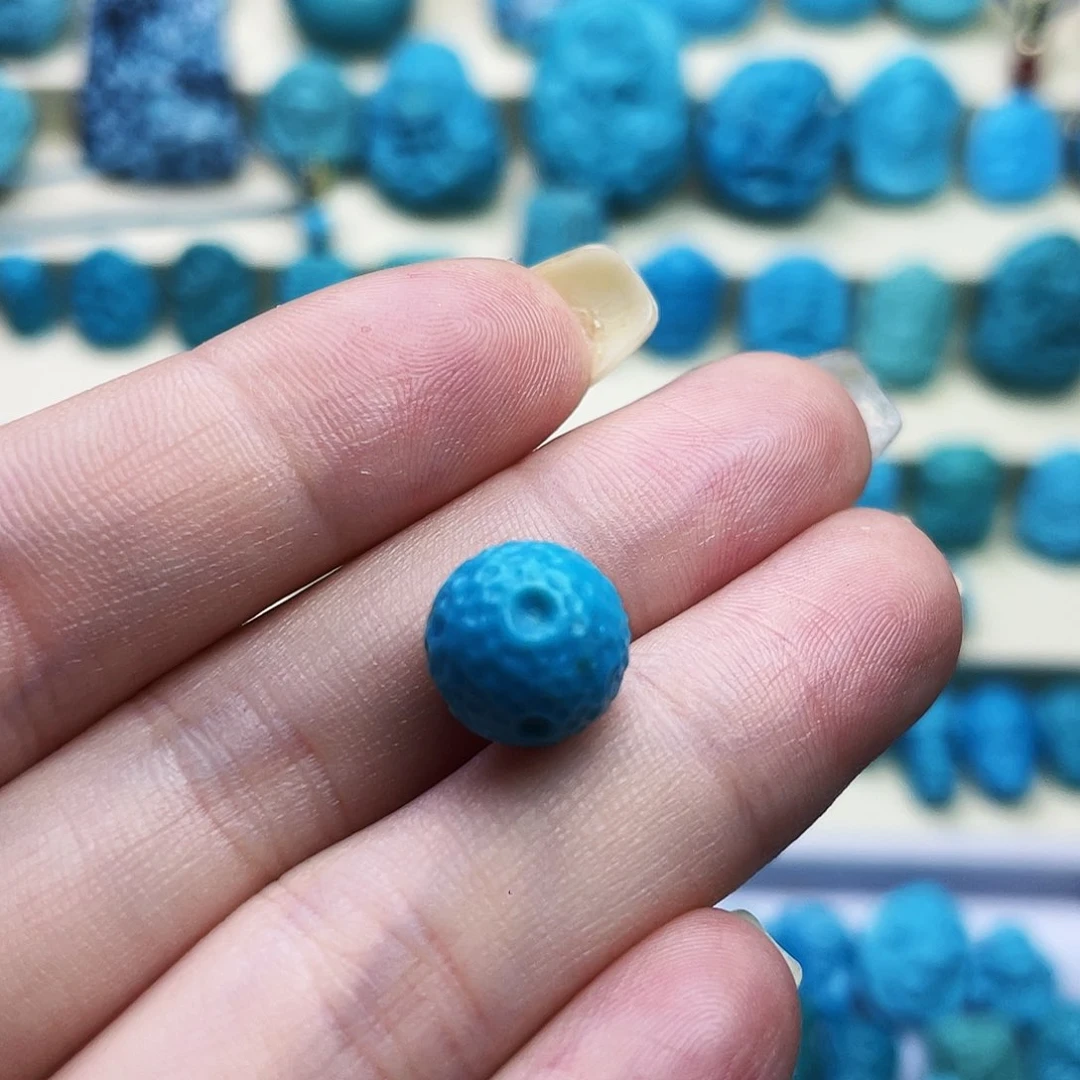 绿松石未镶嵌雕刻