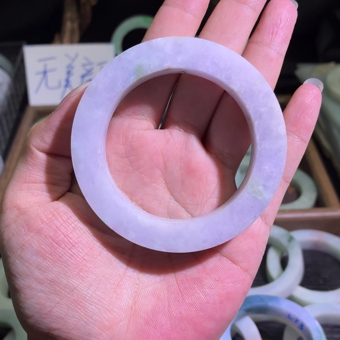 定制翡翠未镶嵌缅甸翡翠A货手镯毛胚定制