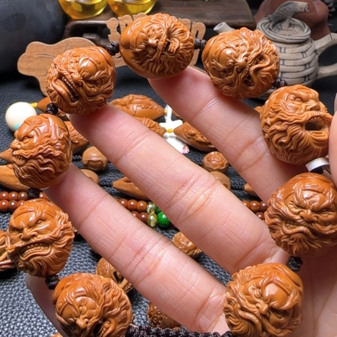 【闪购商品】橄榄核手串钟馗头