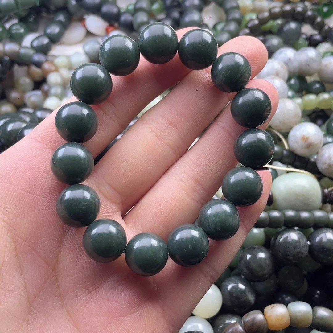 和田玉手串未镶嵌