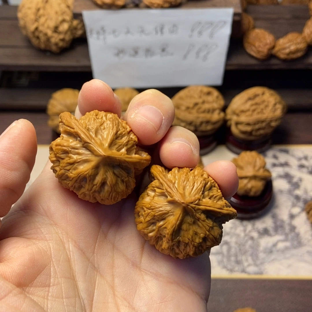 文玩核桃把件全品猫头鹰35