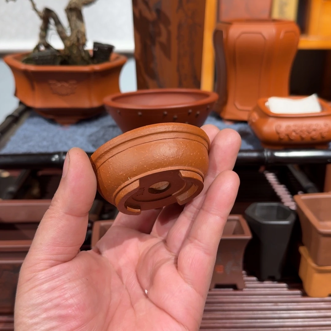 吴***雨花盆紫砂原矿紫泥