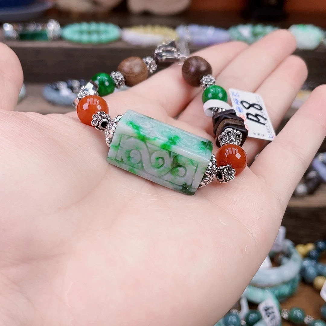 未镶嵌手链翡翠手链