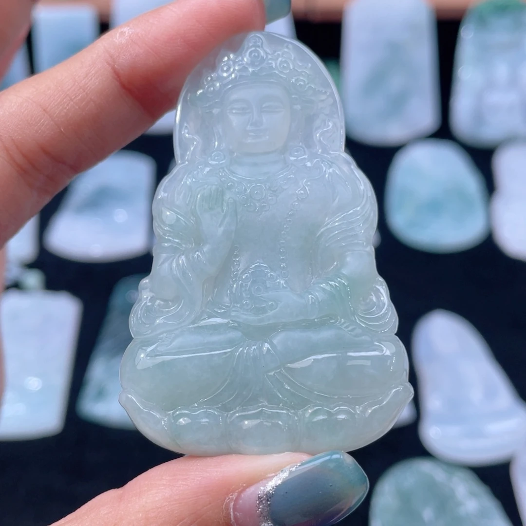 颈饰未镶嵌翡翠度姆