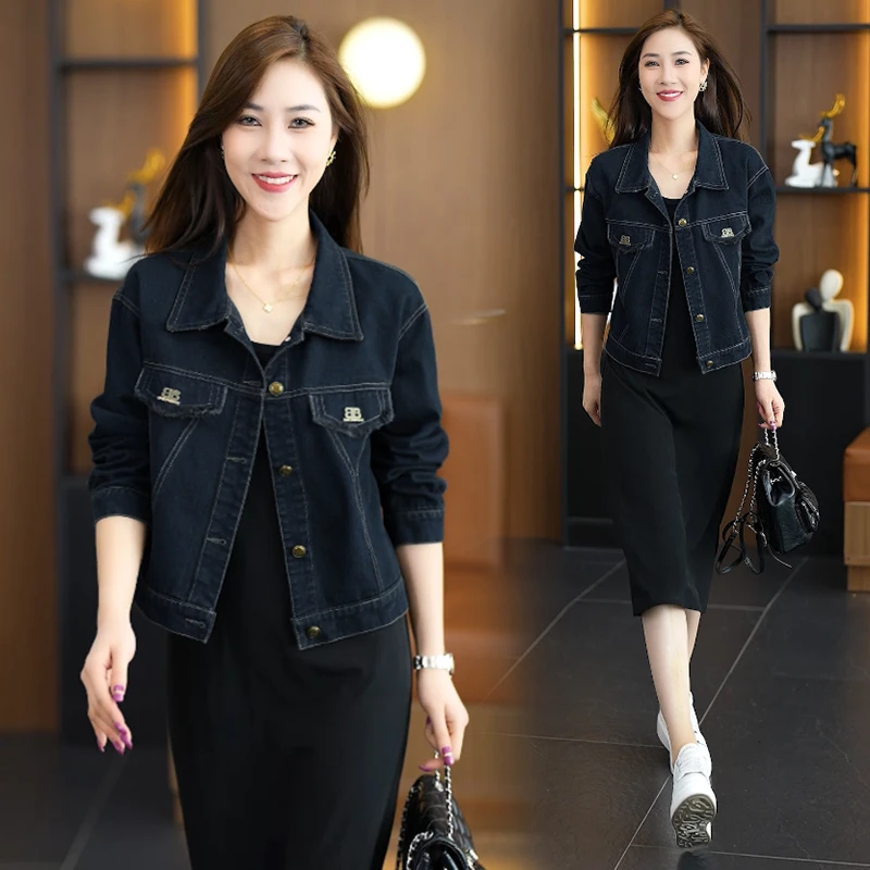 静奢风修身显瘦小个子短外套女2025秋季新款休闲风洋气上衣夹克潮