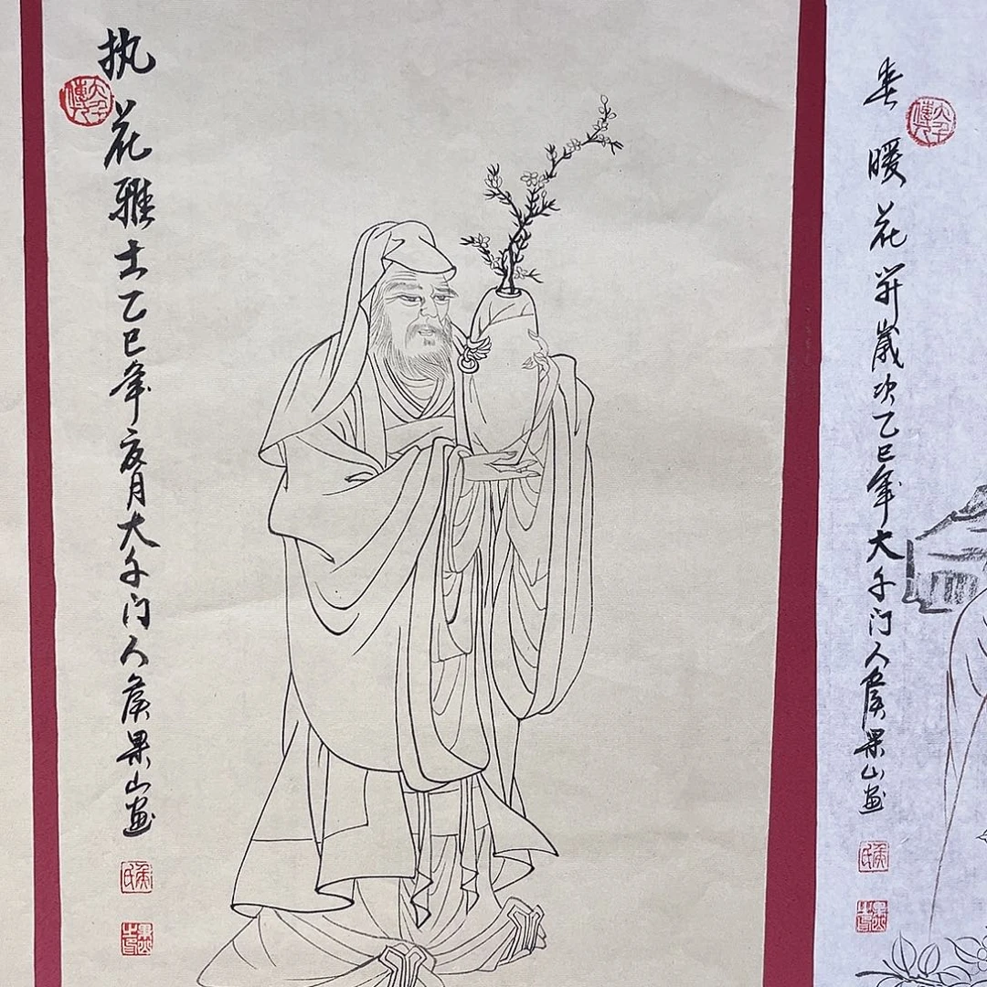 国画侯果山老师国画作品月