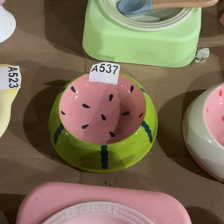 537陶瓷西瓜陶瓷碗