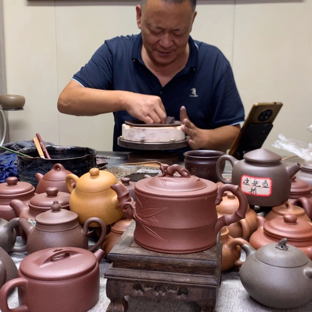 茶壶底槽青竹段270 C半手工制作