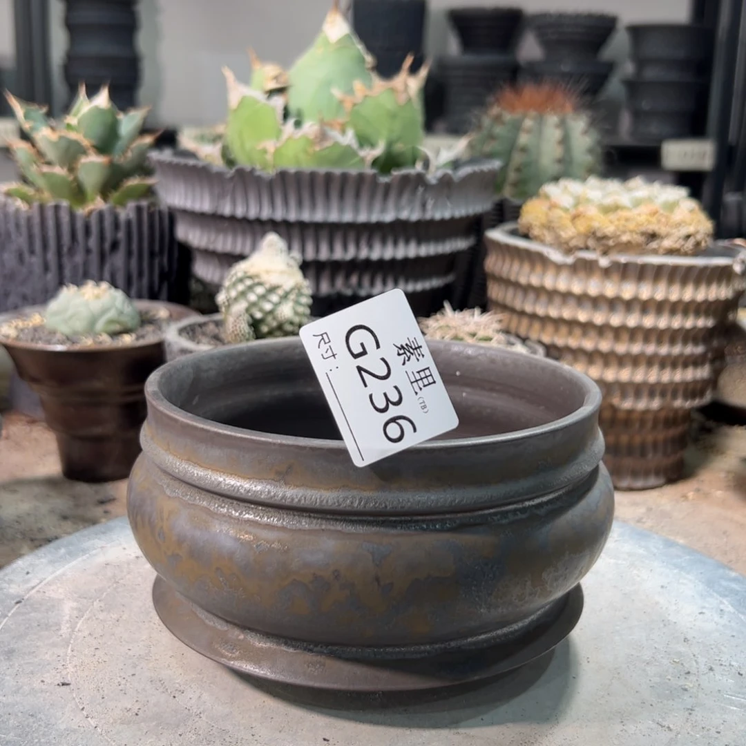 景德镇手工素里内口13.5高8.5