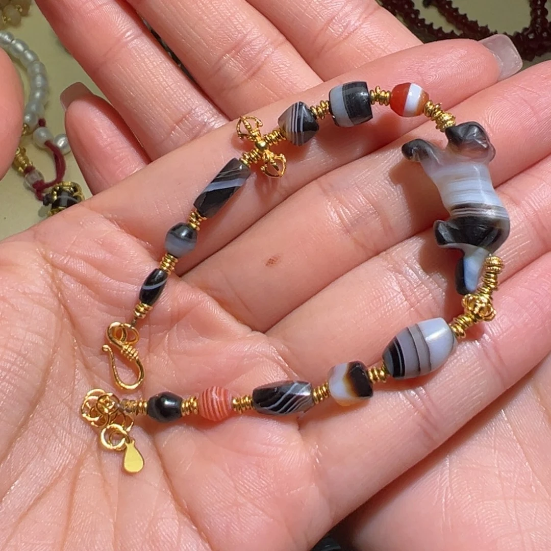 玛瑙/玉髓未镶嵌颈饰