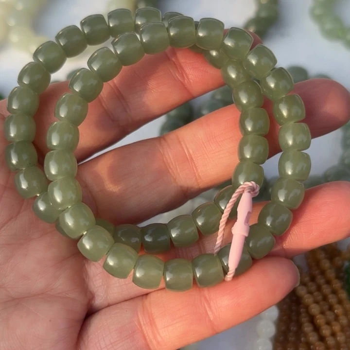 和田玉（糖玉）未镶嵌手链