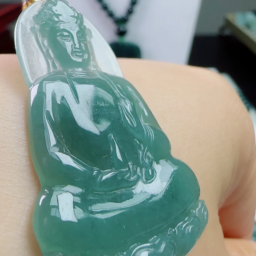 翡翠未镶嵌挂件111
