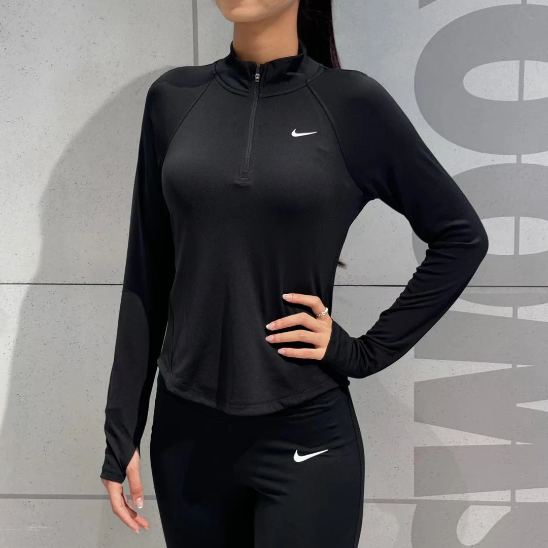 NIKE耐克AS W NK TEMPO S女子黑色运动长袖HV2843-010