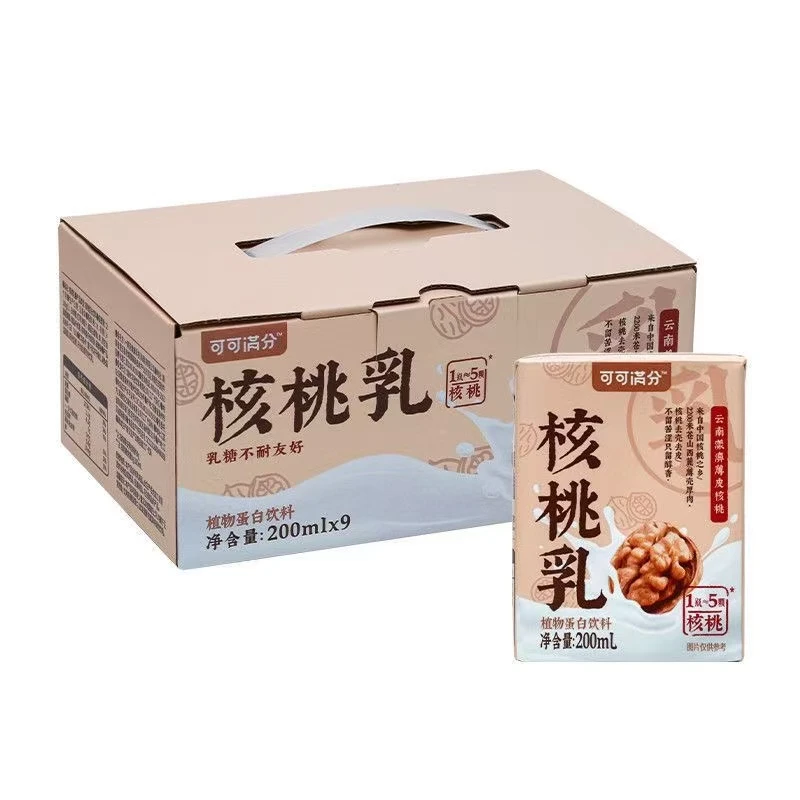 10月产 可可满分核桃乳 200ml*9