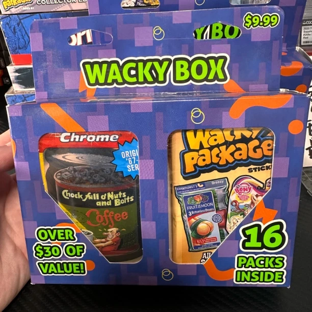 wacky package古怪包装超值盒1盒16包