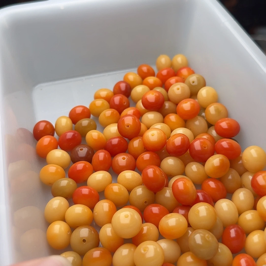 吊坠菩提根/象牙果50颗加州落日算盘14