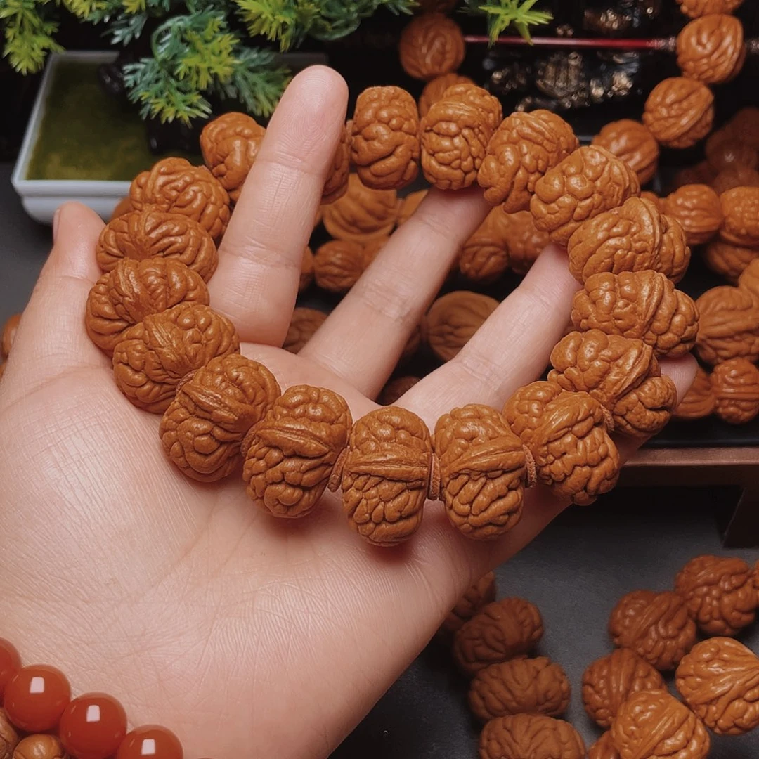 兵***人桃核吊坠桃核手串