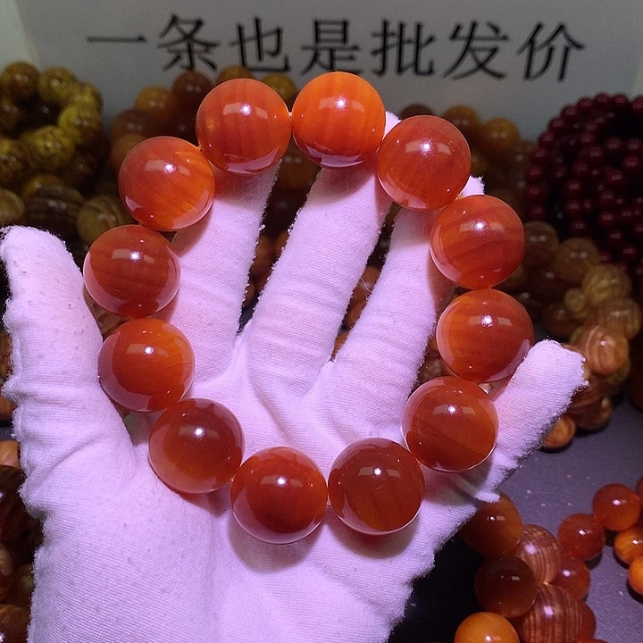 松木（琥珀木）手串/手链2.1 包浆高货