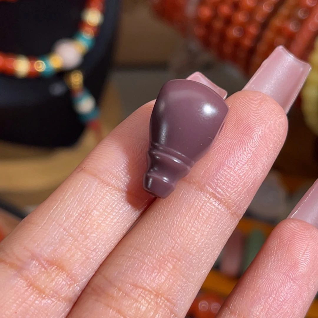 z***8玛瑙/玉髓未镶嵌三通 对孔 11.2mm 不换退