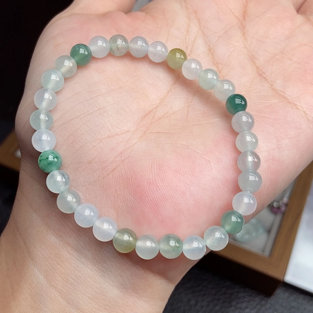 未镶嵌手链翡翠卡6