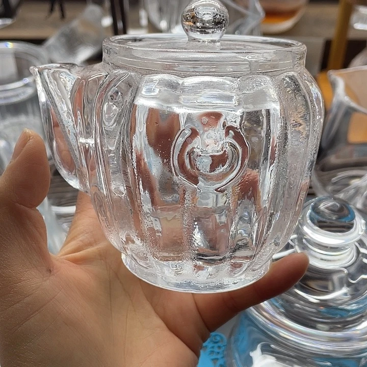 南瓜手抓壶原矿工艺水晶