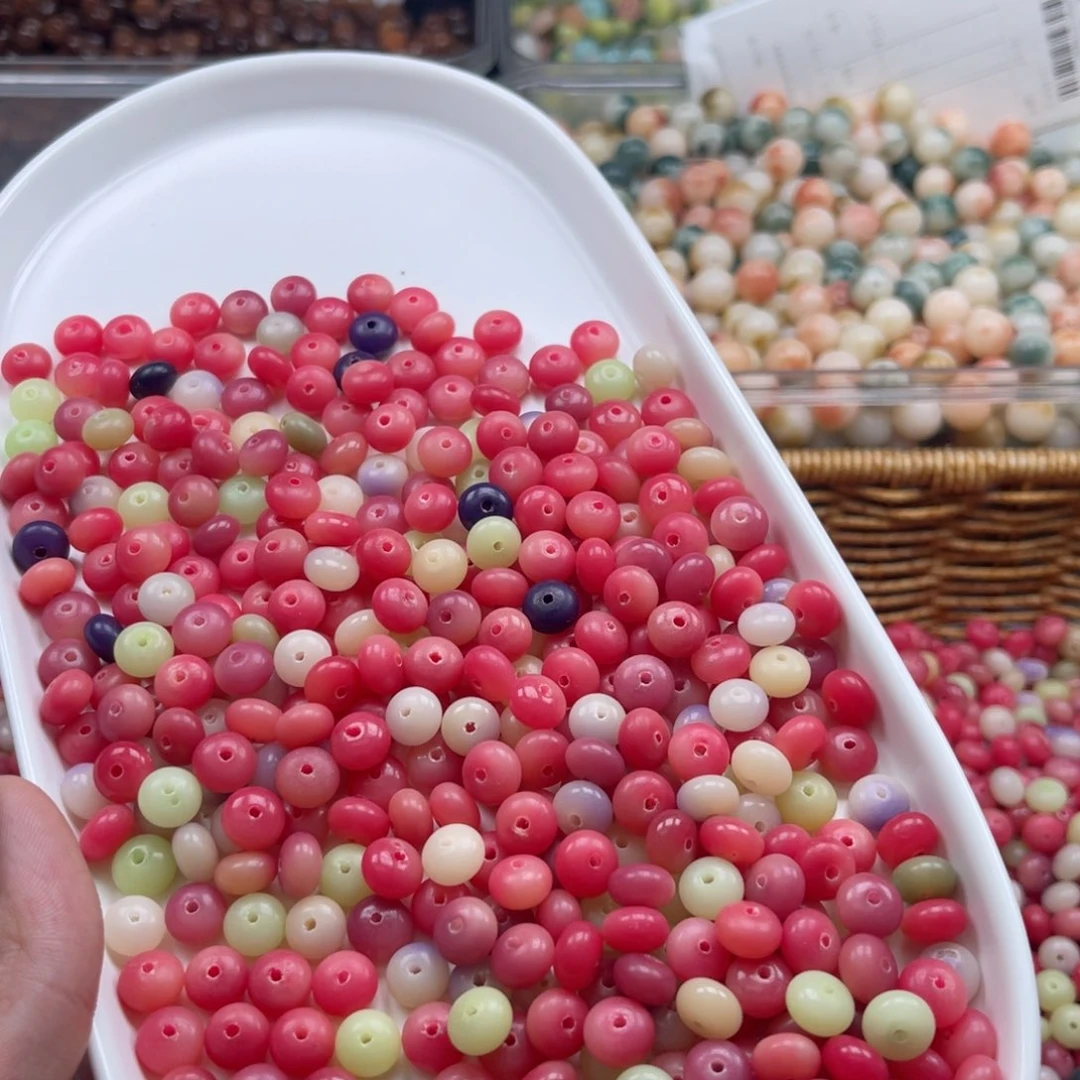 吊坠白玉菩提z9/500颗微瑕算盘+10颗猫爪