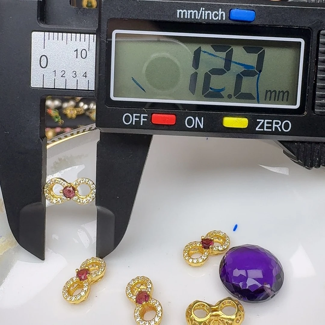 紫晶银S925镶嵌颈饰紫水晶925镶嵌141