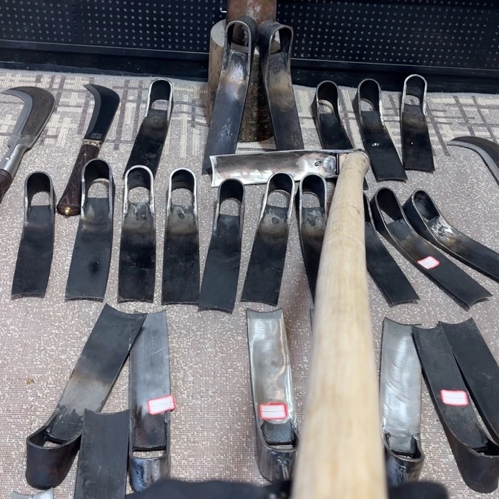 空***、龙泉手工制作工艺锄头柄直